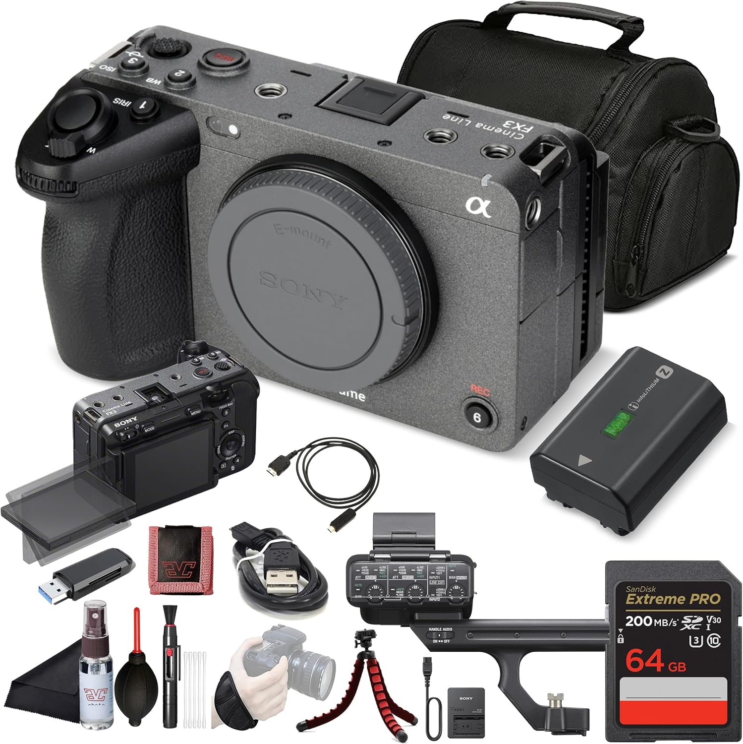 Sony FX3 Full-Frame Cinema Camera